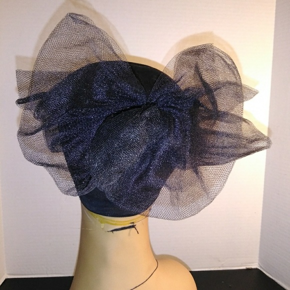 Vintage veiled hat - Picture 2 of 2